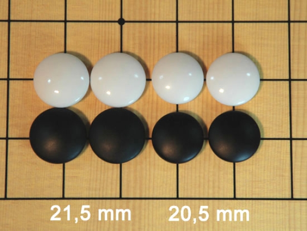 Glassteine, 21,5 x 09 mm